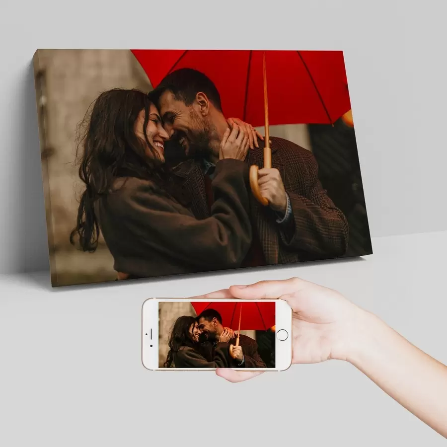 Pilt Romantiline kingitus paarile foto põhjal s47208