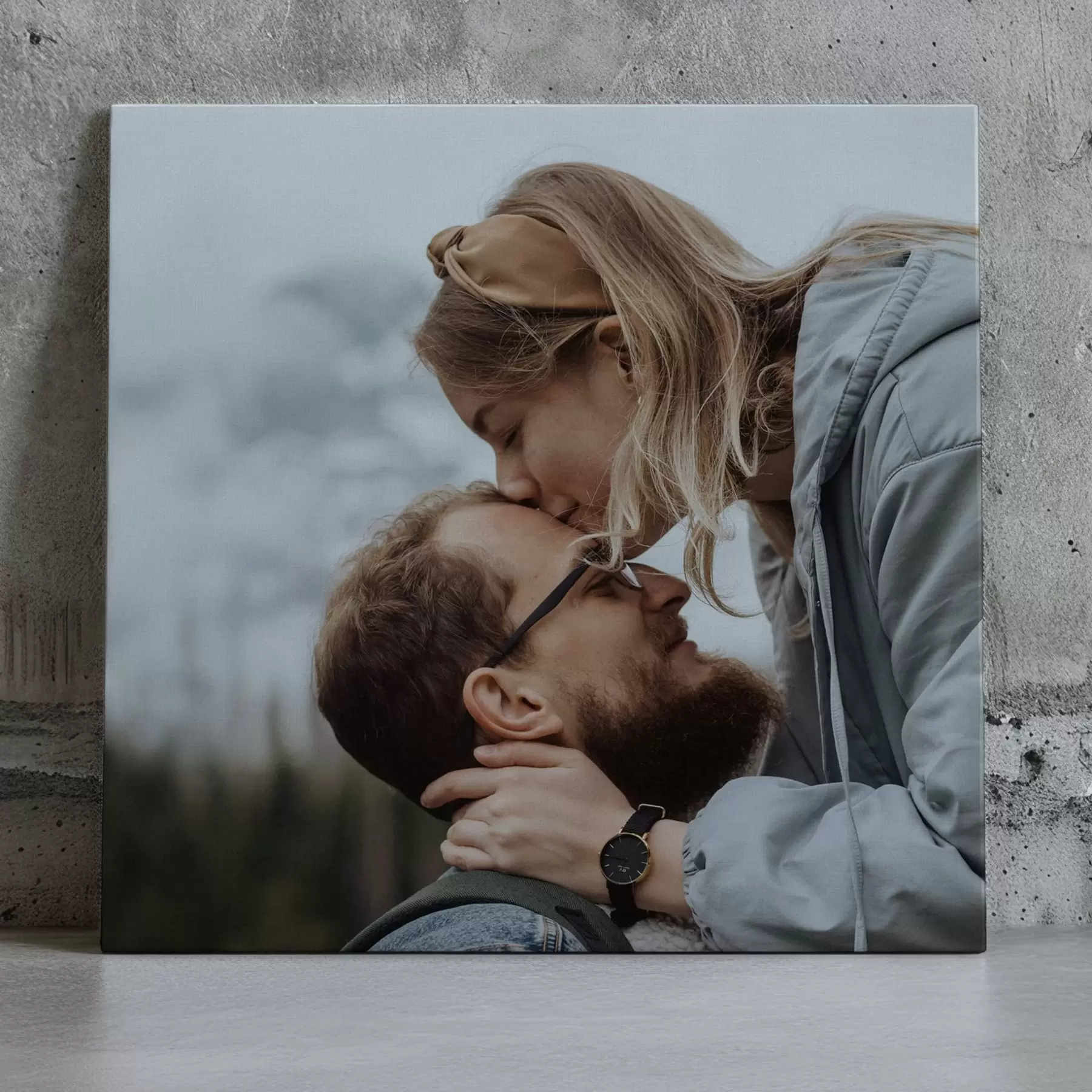 Pilt Kingitus paarile foto põhjal lõuendil s47215