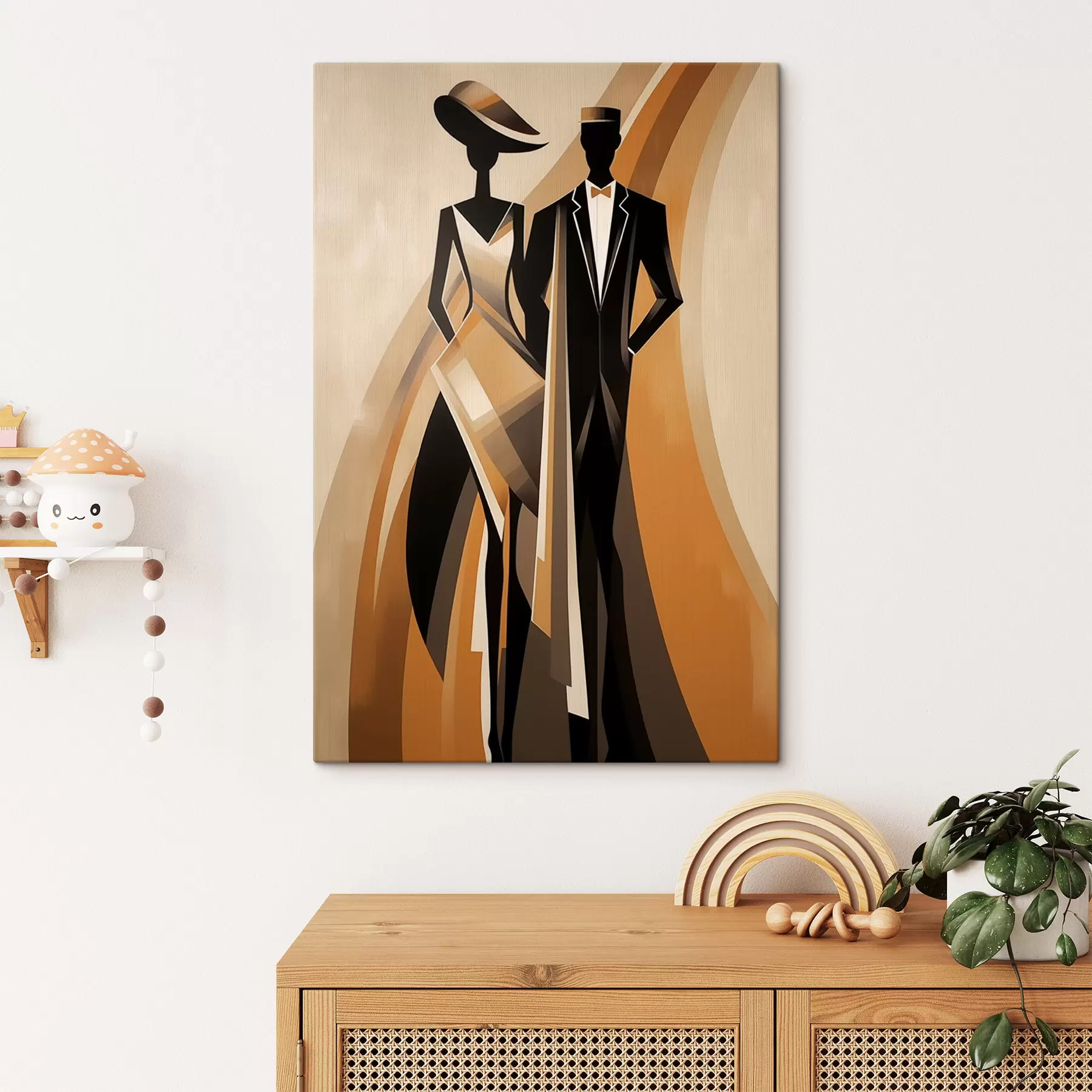 Pilt Abstraktne paar s47357