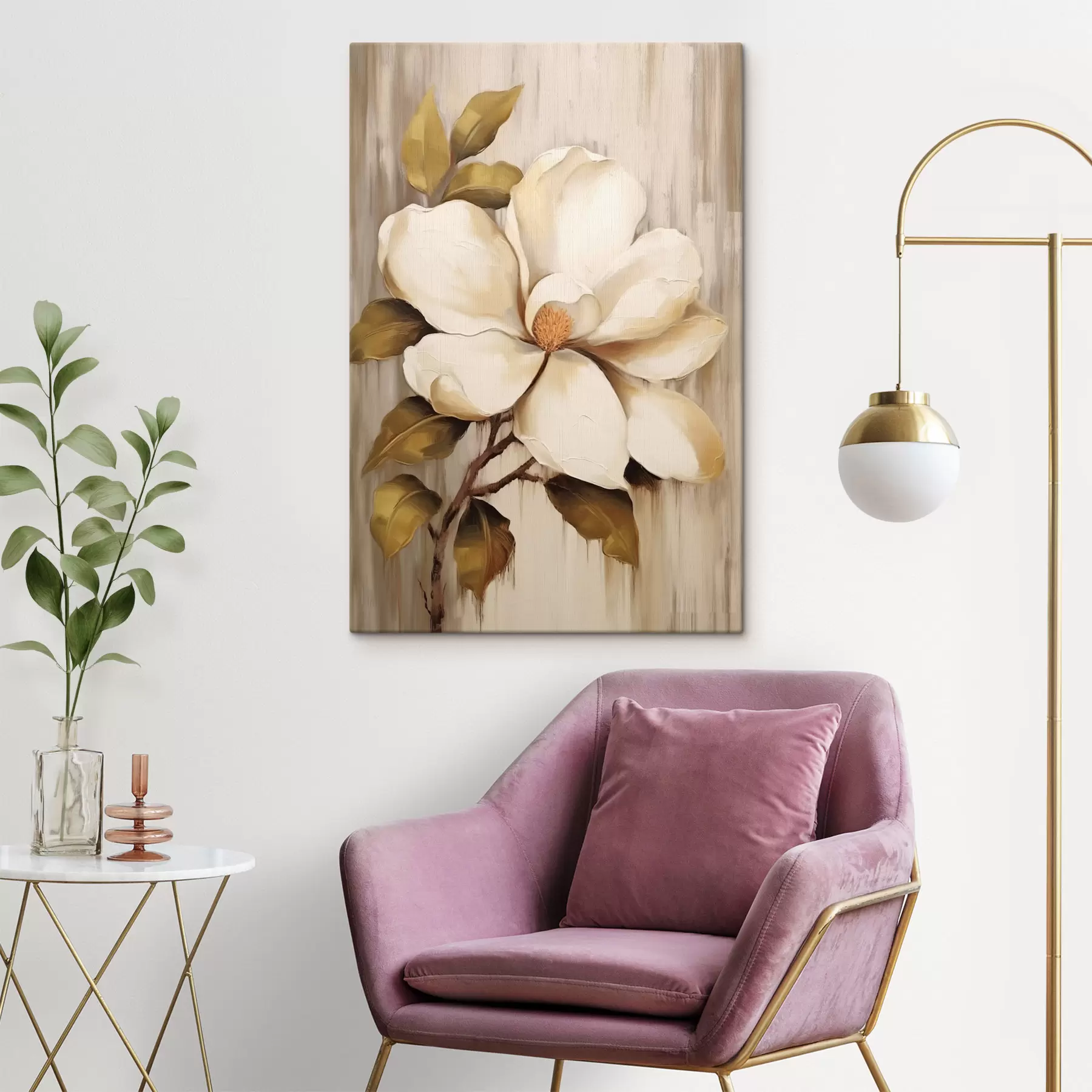 Pilt Abstraktne lill s47382