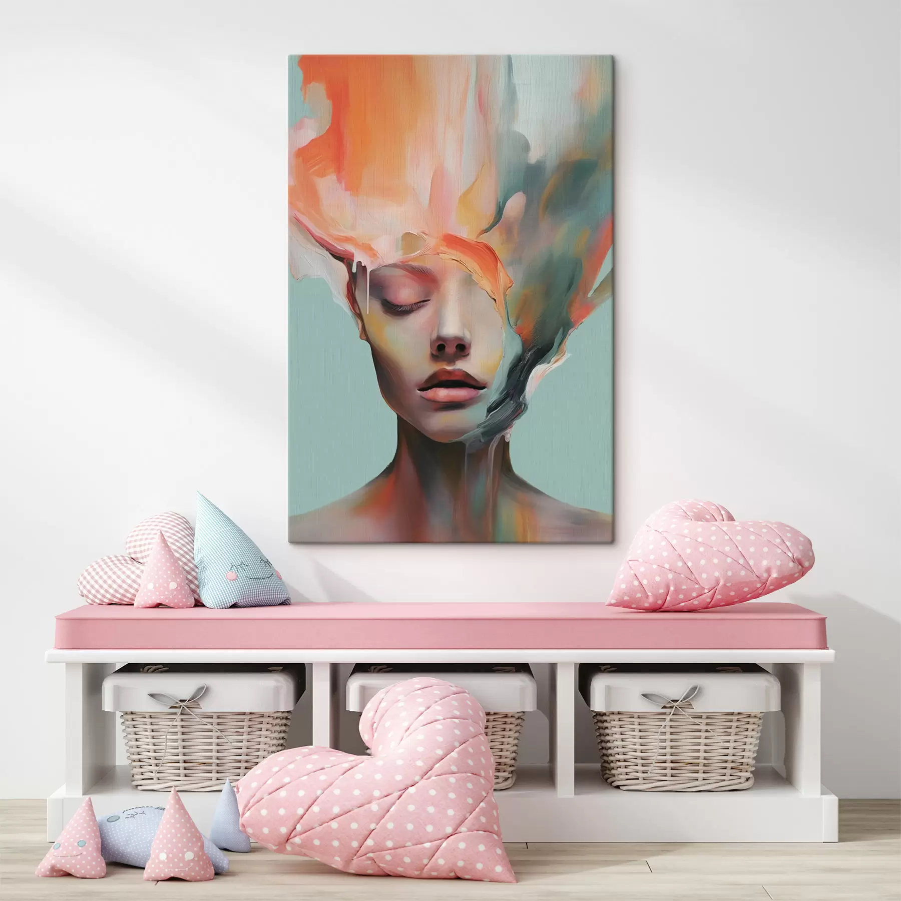 Pilt Tüdruku abstraktne portree s47389