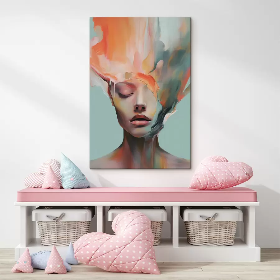 Pilt Tüdruku abstraktne portree s47389