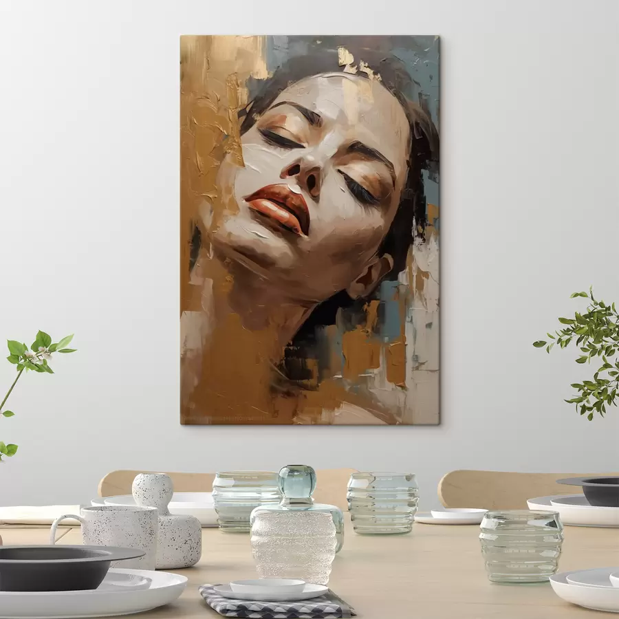 Pilt Tüdruku abstraktne portree s47392