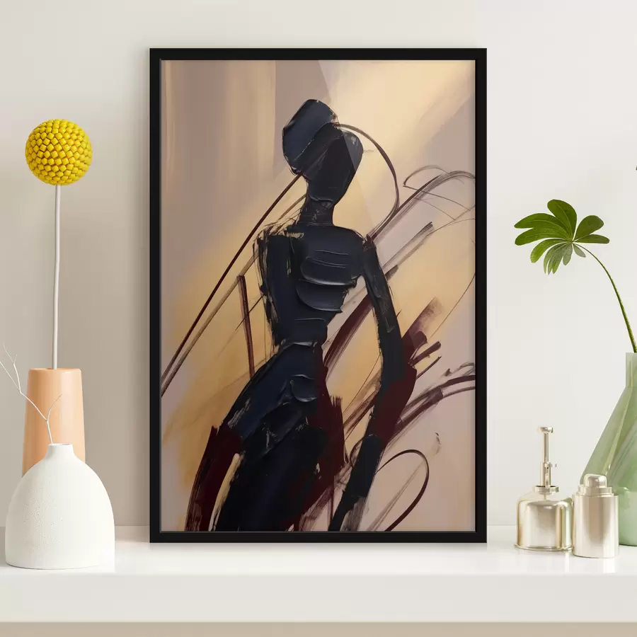 Fototapeedid Abstraktne siluett f47345