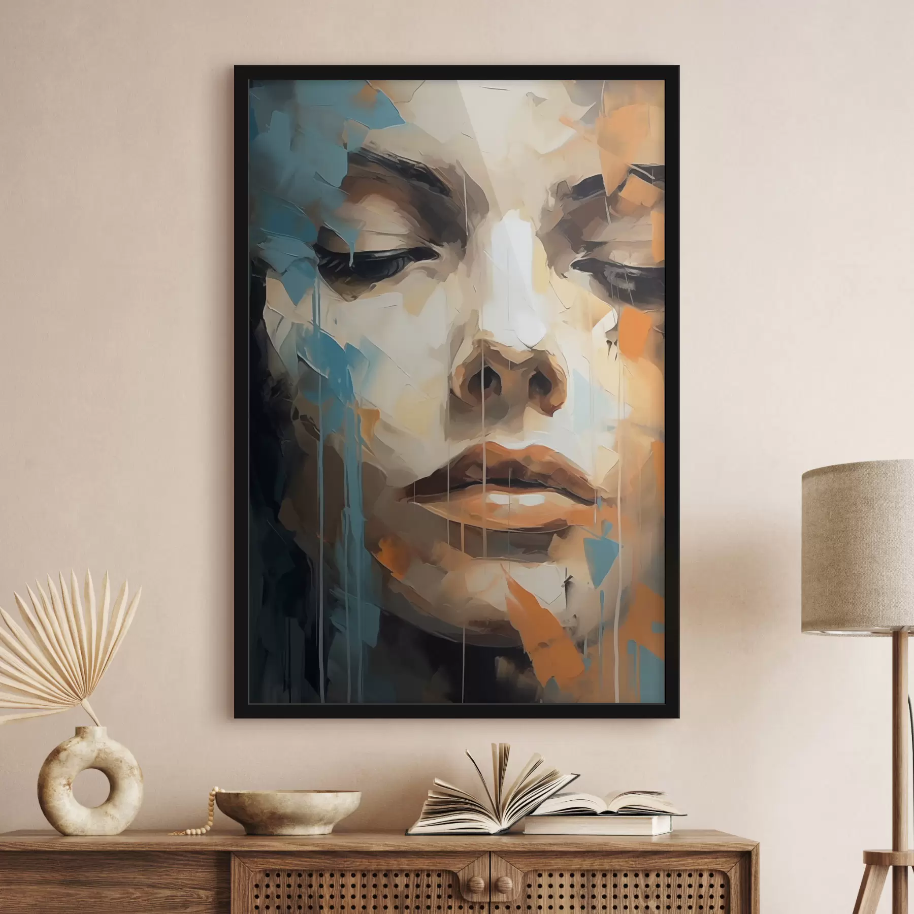 Fototapeedid Abstraktne portree f47348