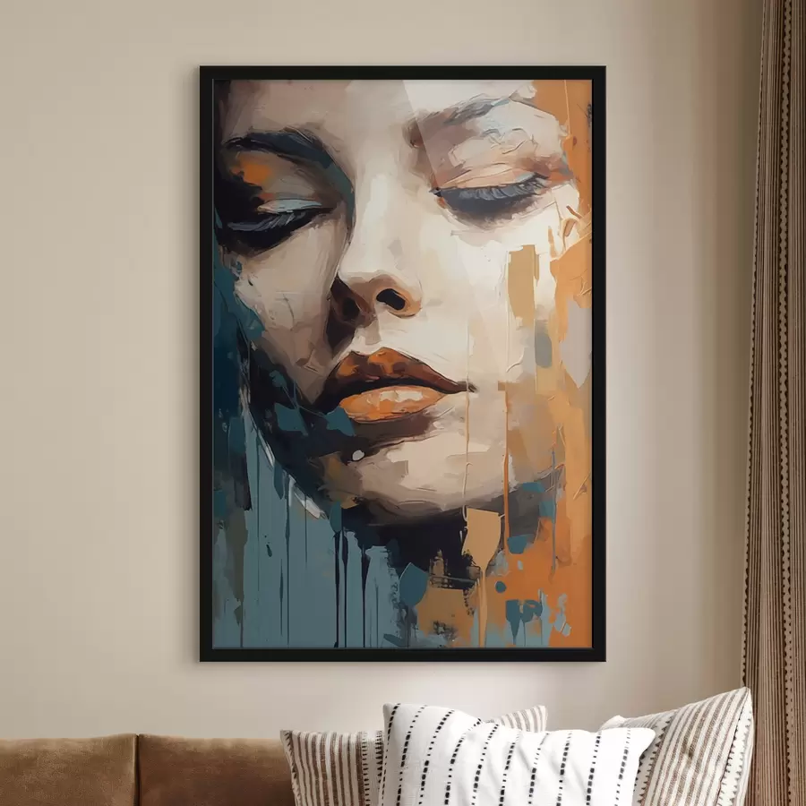 Fototapeedid Abstraktne portree f47349