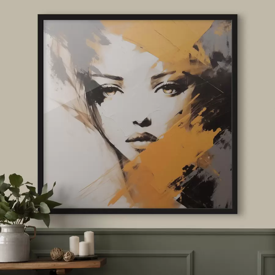 Fototapeedid Abstraktne portree f47350