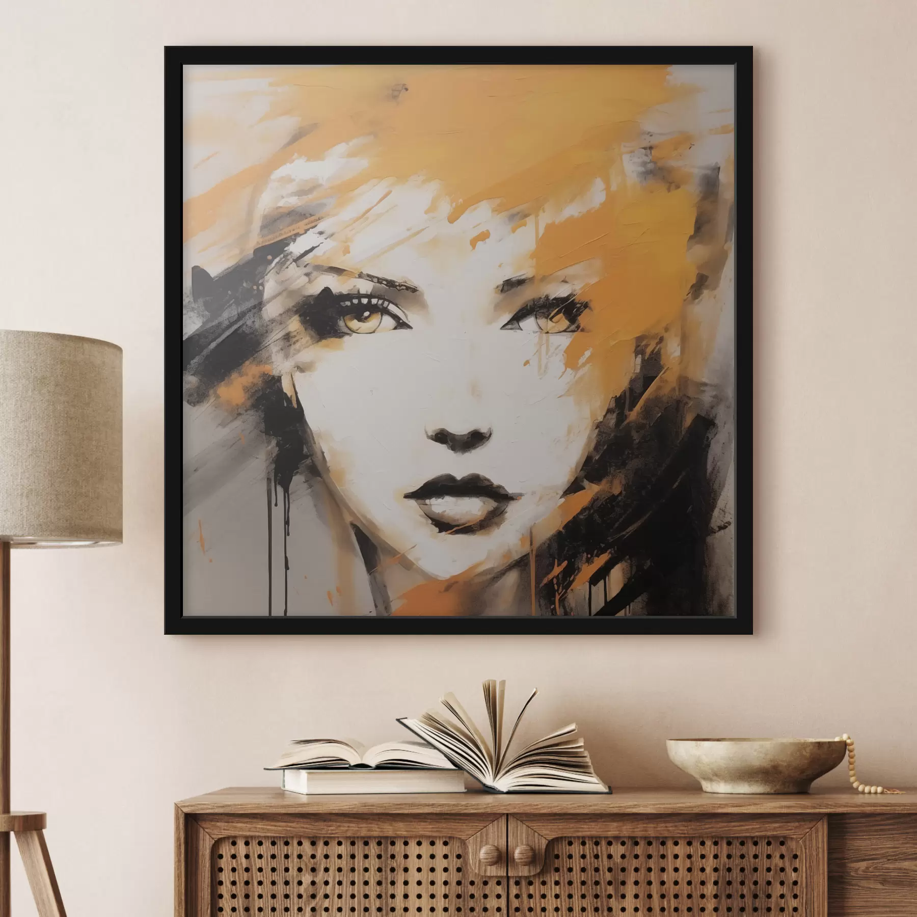 Fototapeedid Abstraktne portree f47351