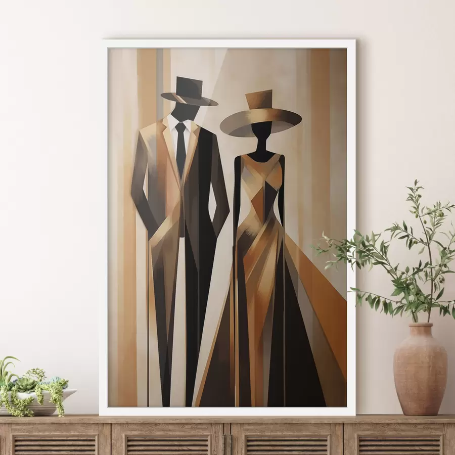 Fototapeedid Abstraktne paar f47356