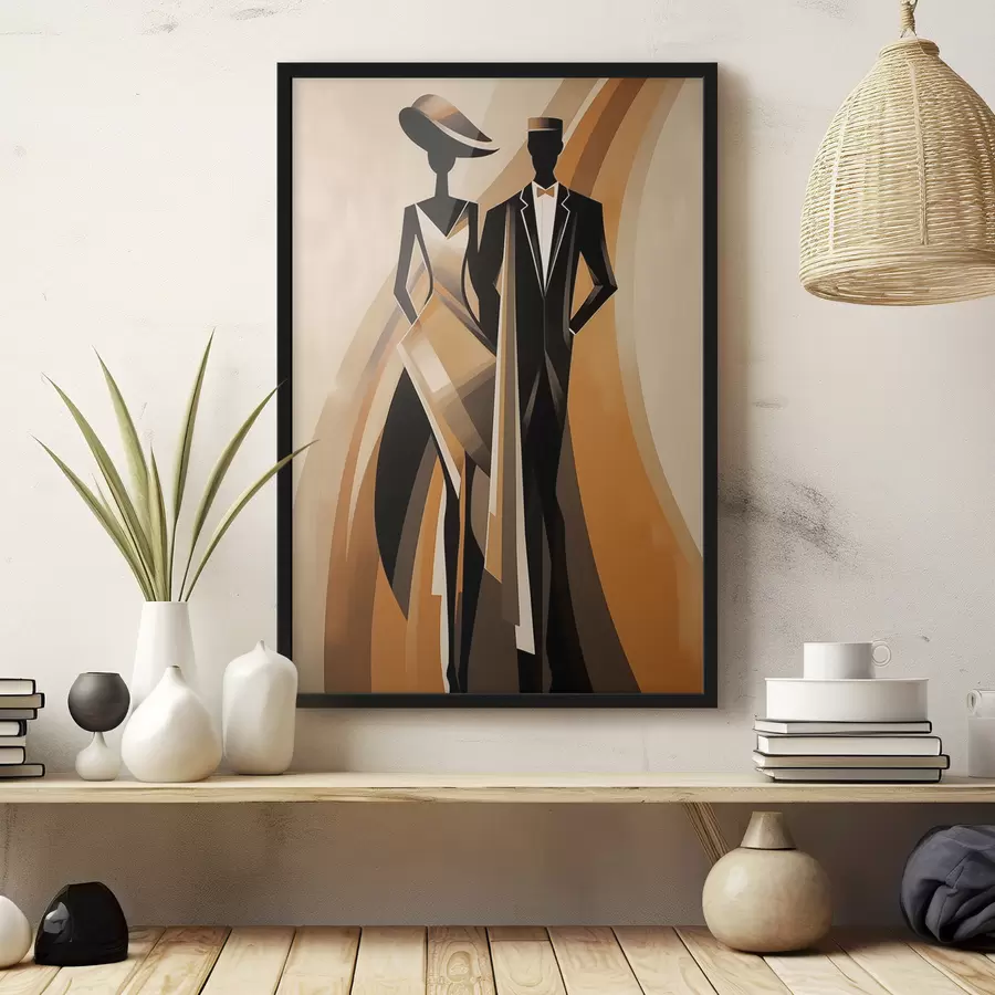 Fototapeedid Abstraktne paar f47357