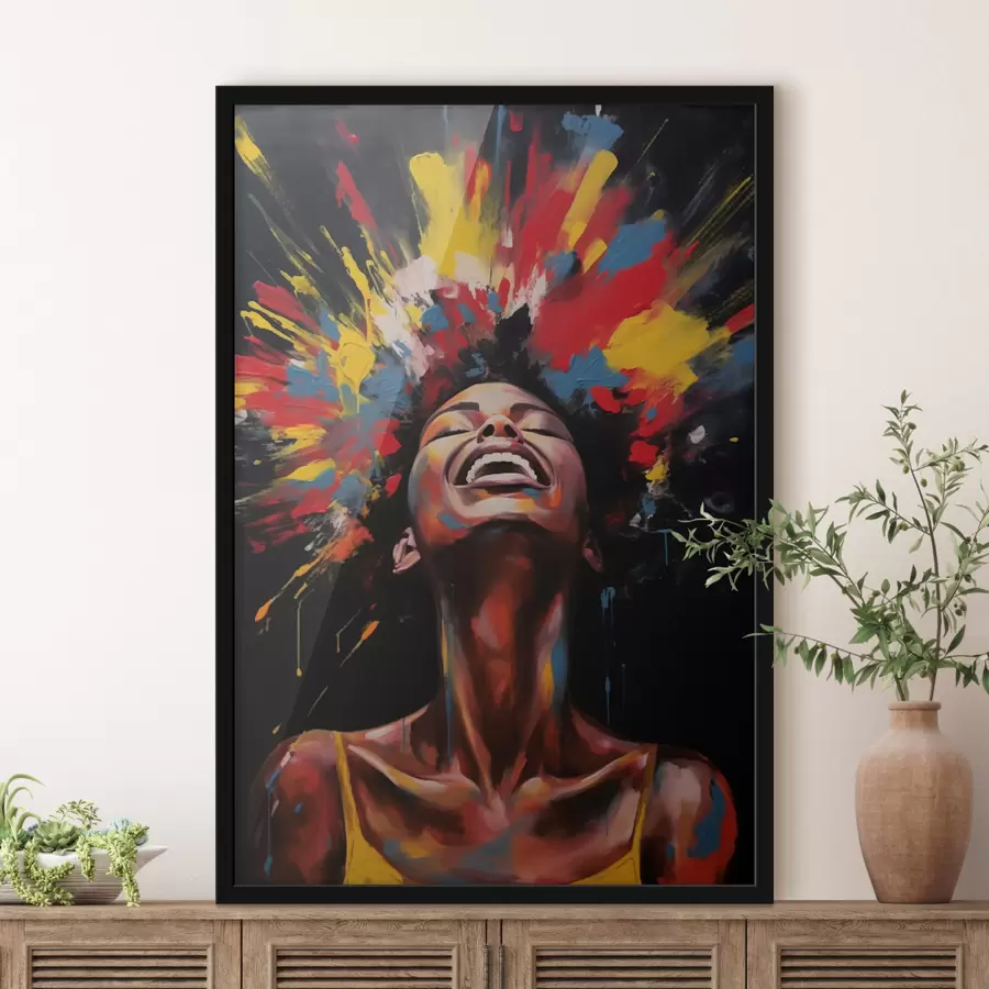 Fototapeedid Värvikas värviplahvatus f47368