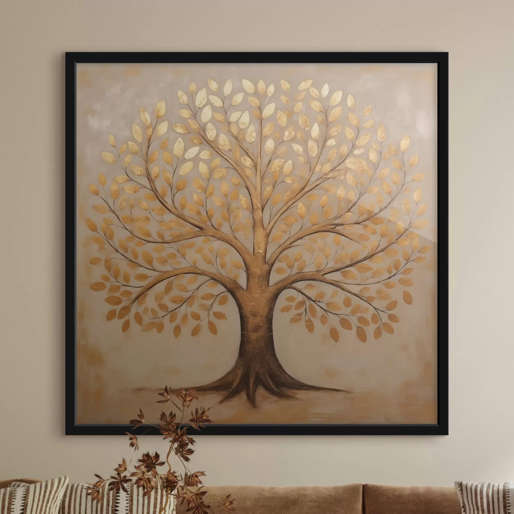 Fototapeedid Leopard salliga f47371