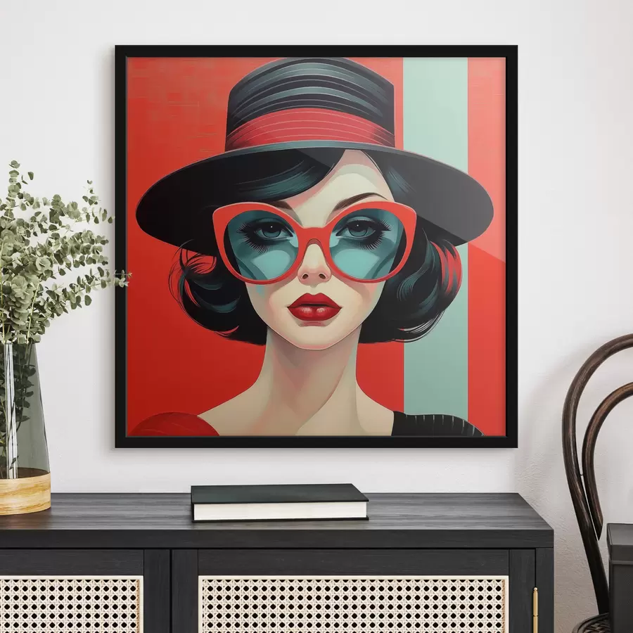 Fototapeedid Pop-art tüdruk f47384