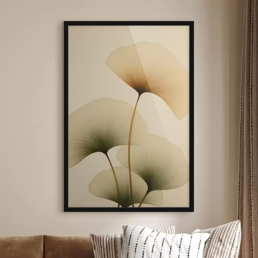 Fototapeedid Ginkgo lehed f47398