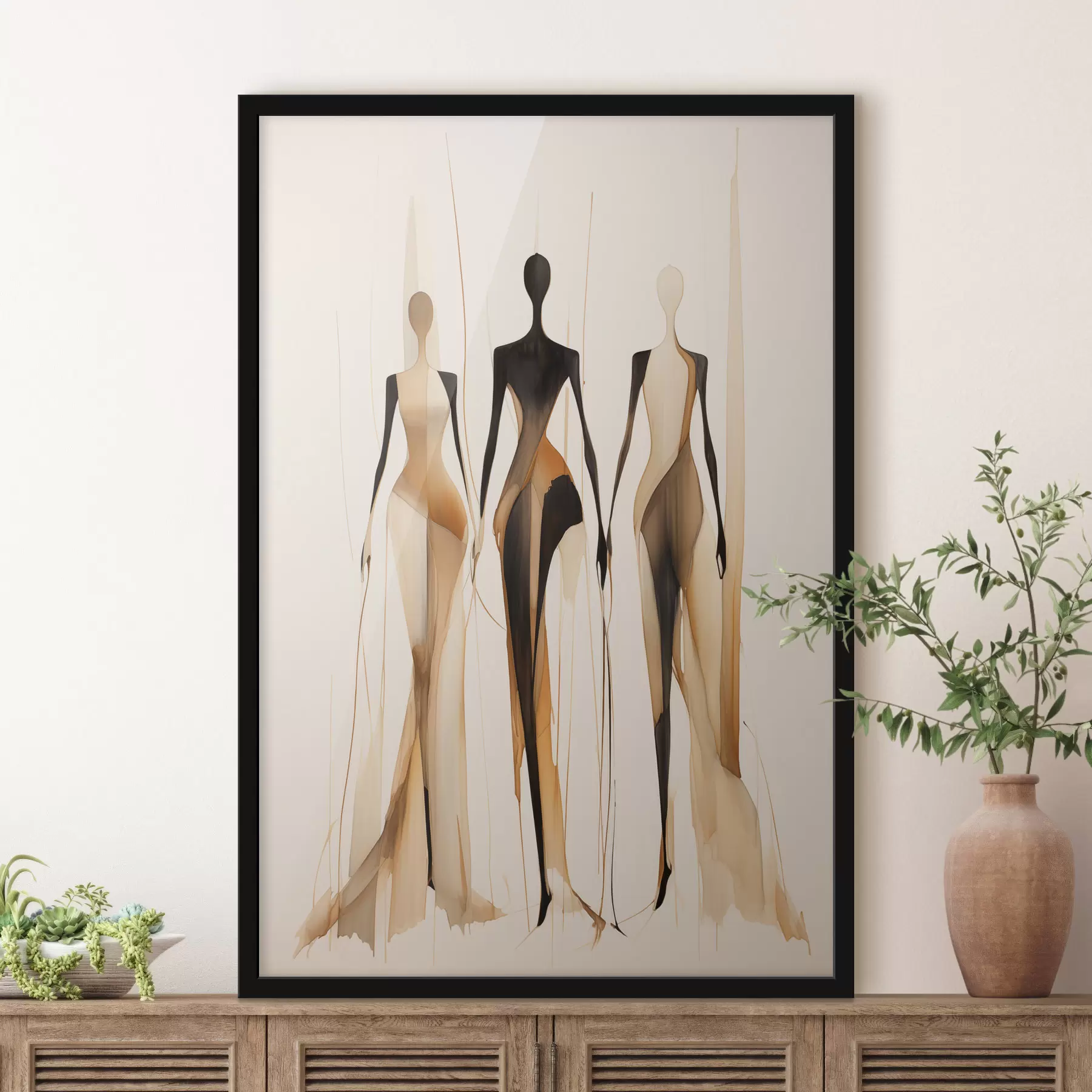 Fototapeedid Kolm siluetti f47401