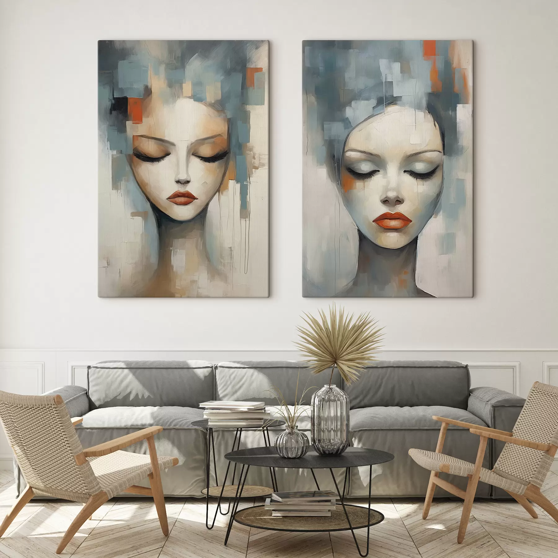 Pilt Abstraktsed portreed m01204