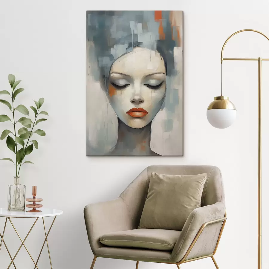 Pilt Tüdruku abstraktne portree s47365