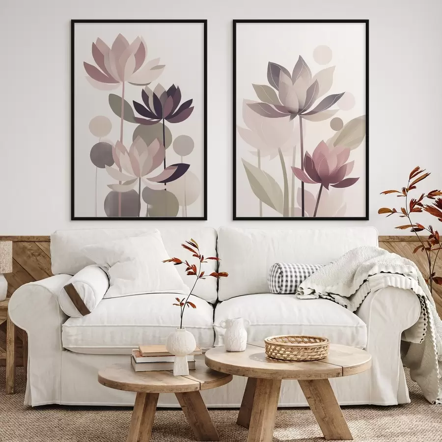 Fototapeedid Abstraktsed lootoseõied d01110