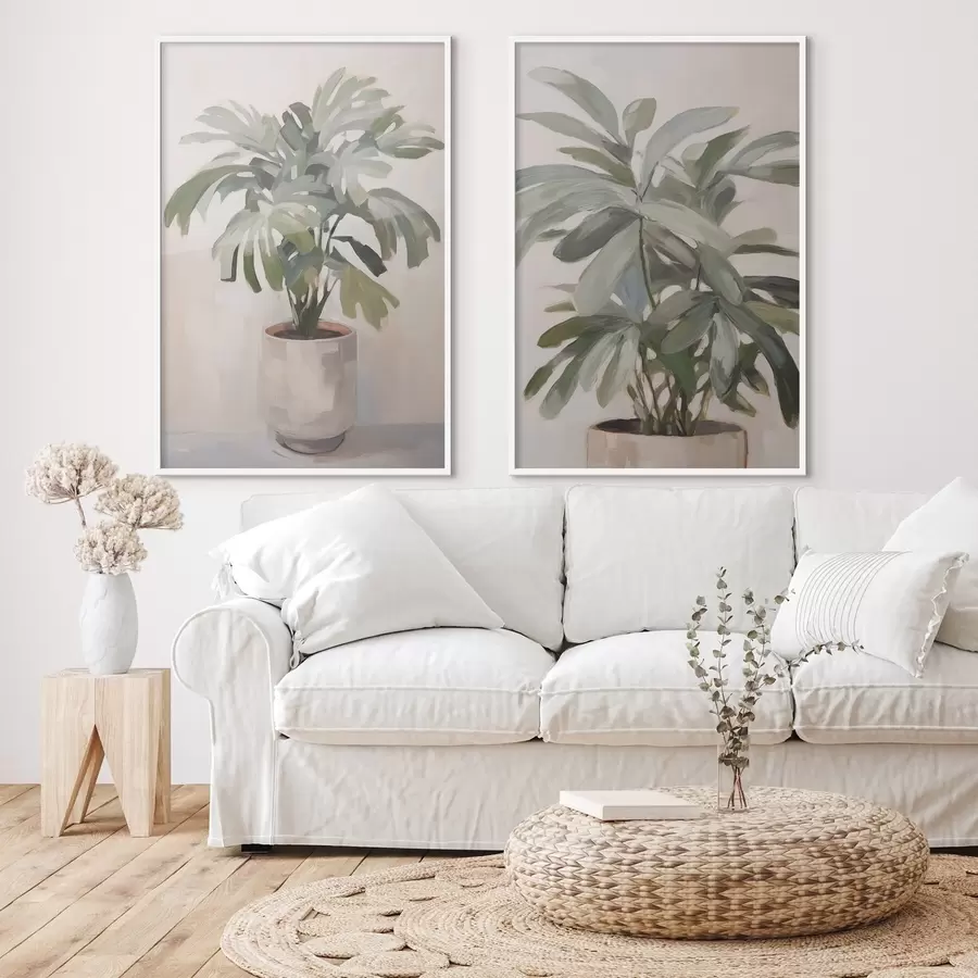 Fototapeedid Pottides kasvav taim d01161