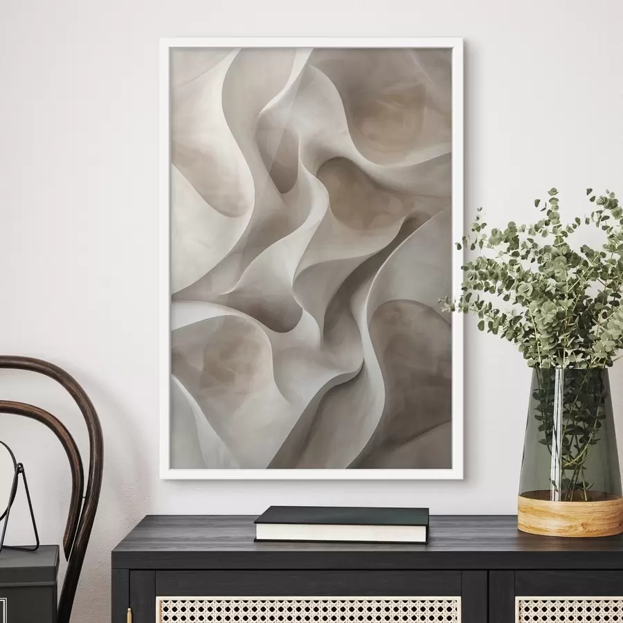 Fototapeedid Volumetriliste lainete imitatsioon f47629