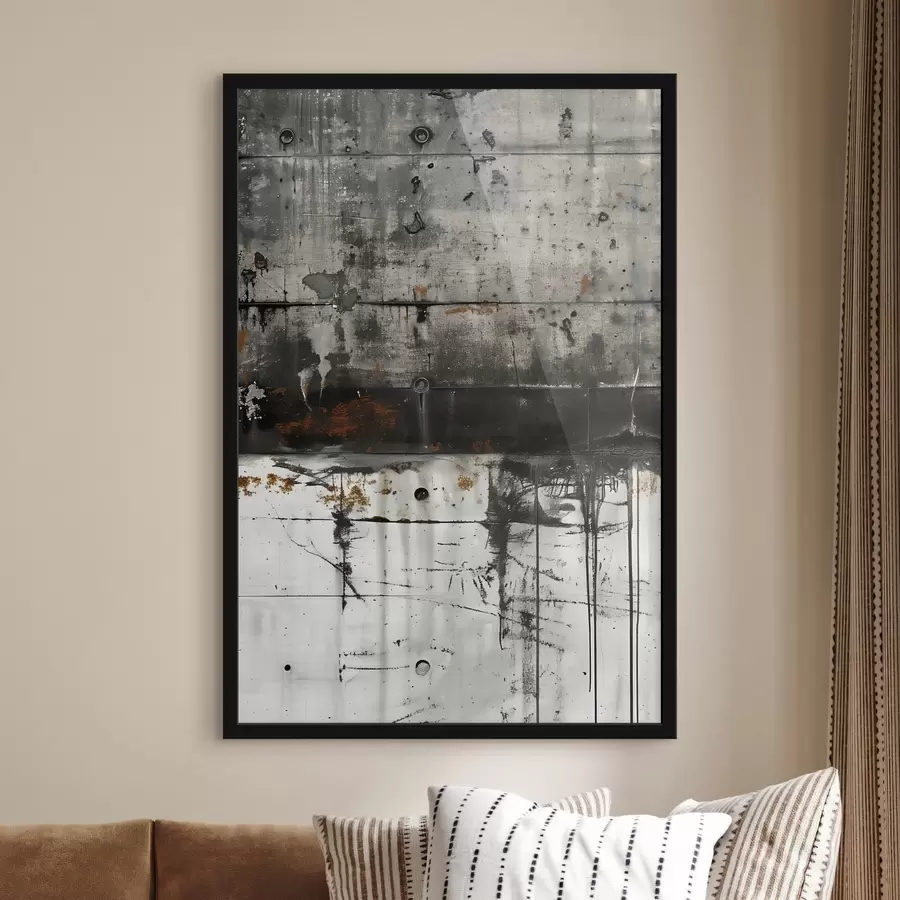 Fototapeedid Värvipritsud betoonseinale, akvarelli imitatsioon f47633