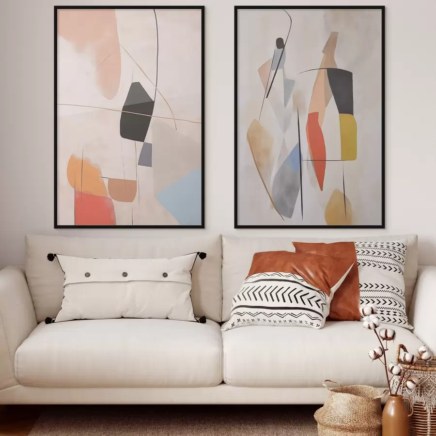 Fototapeedid Geomeetriline abstraktsioon d00562