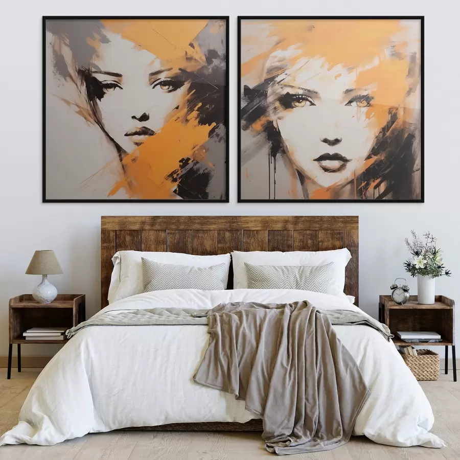 Fototapeedid Abstraktsed portreed d01197