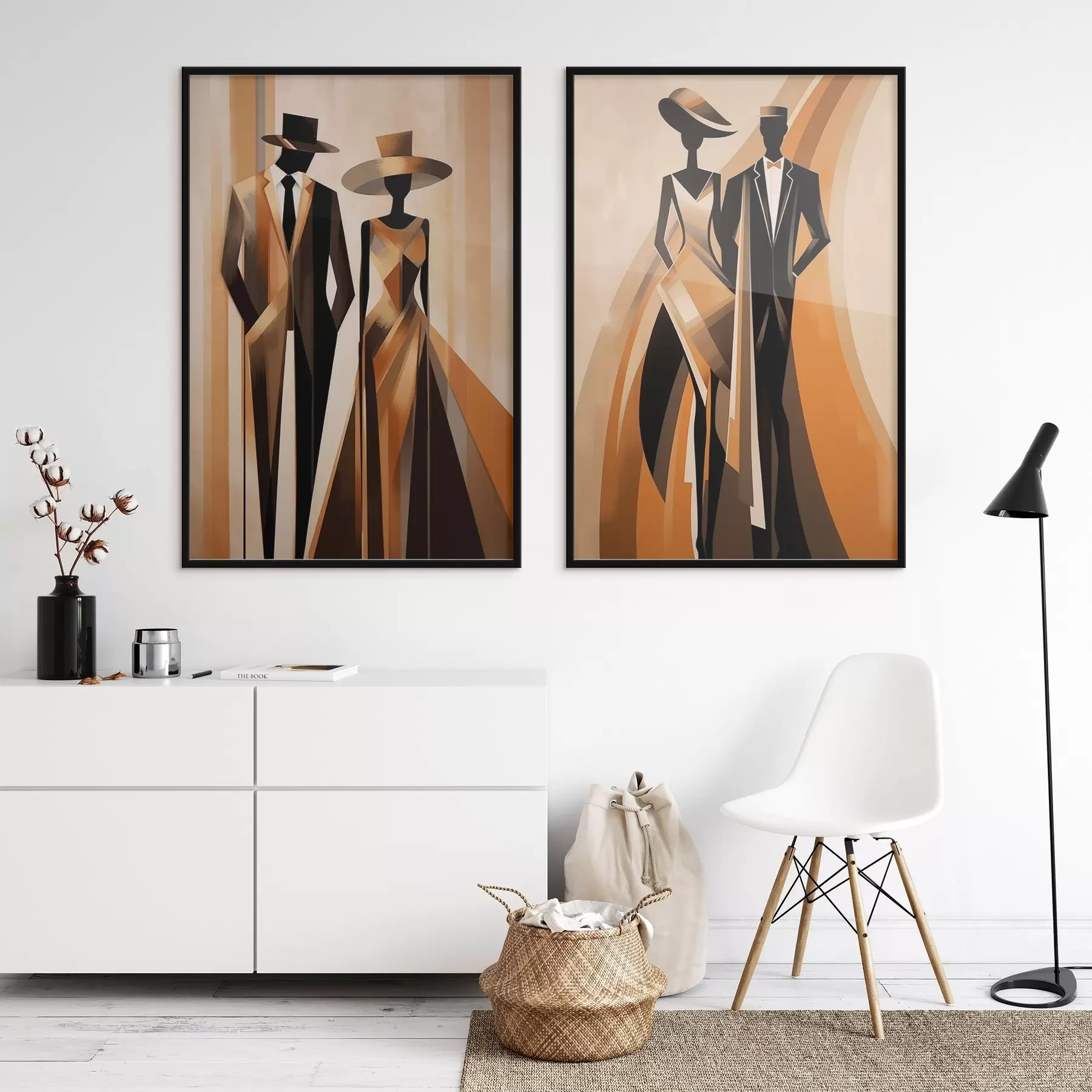 Fototapeedid Abstraktne paar d01200