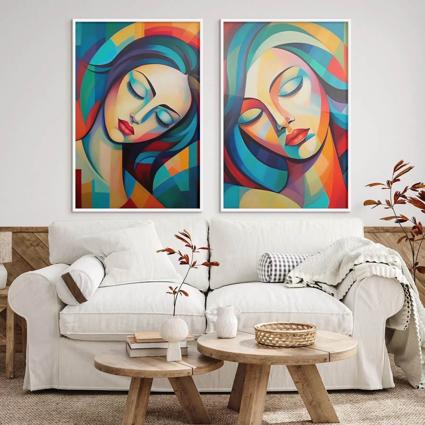 Fototapeedid Abstraktsed portreed d01203