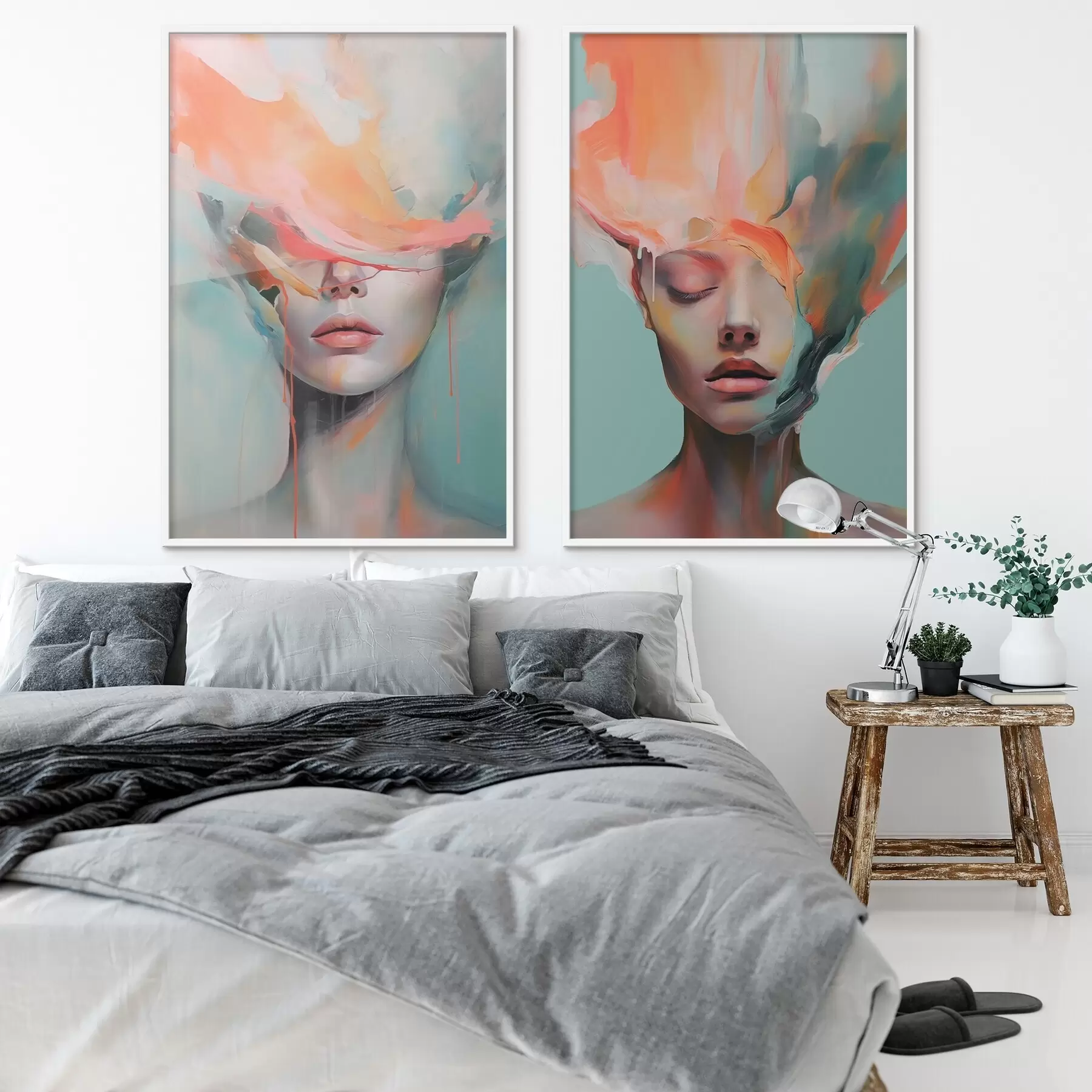 Fototapeedid Abstraktsed portreed d01211