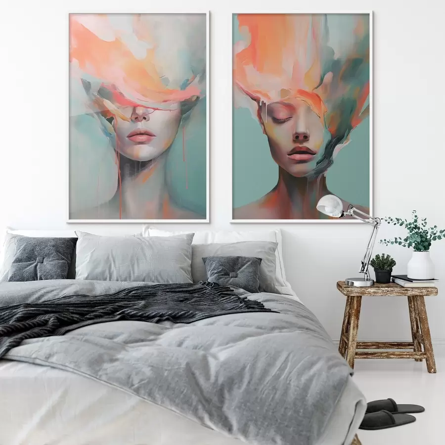 Fototapeedid Abstraktsed portreed d01211