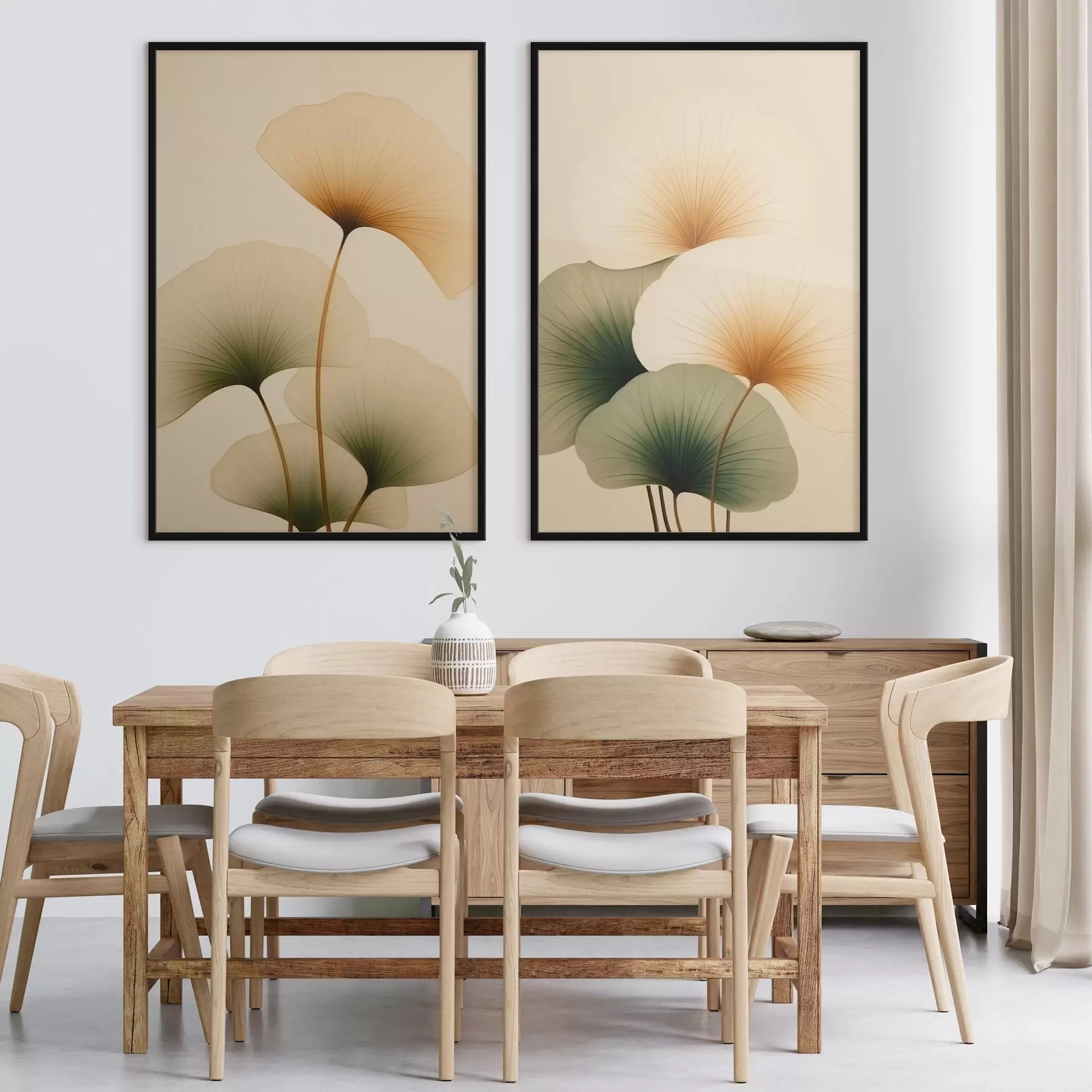 Fototapeedid Ginkgo lehed d01213