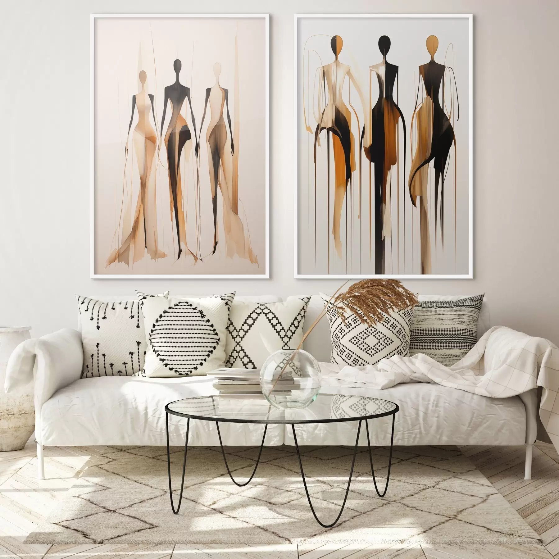 Fototapeedid Abstraktsed siluetid d01214