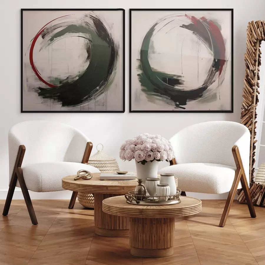 Fototapeedid Abstraktsed ringid d01207