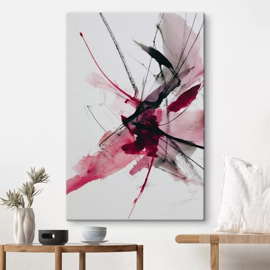 Pilt Kaasaegne joonte ja täppide kompositsioon akvarellistiilis s46951