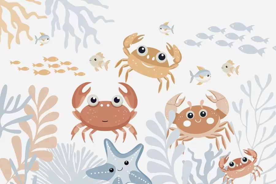 Fototapeedid Armsad krabid w05189