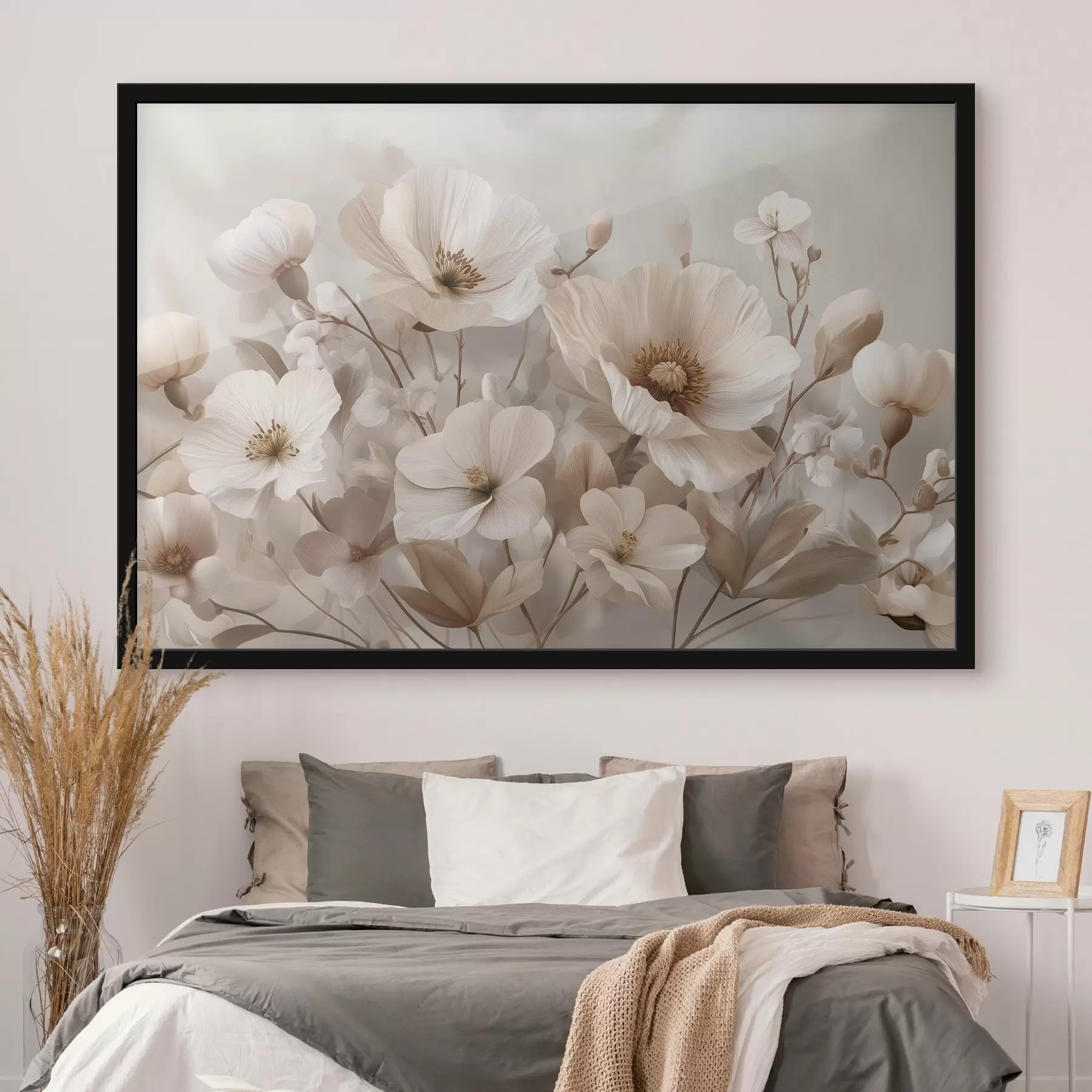 Fototapeedid Suured lilled heledal taustal f47645