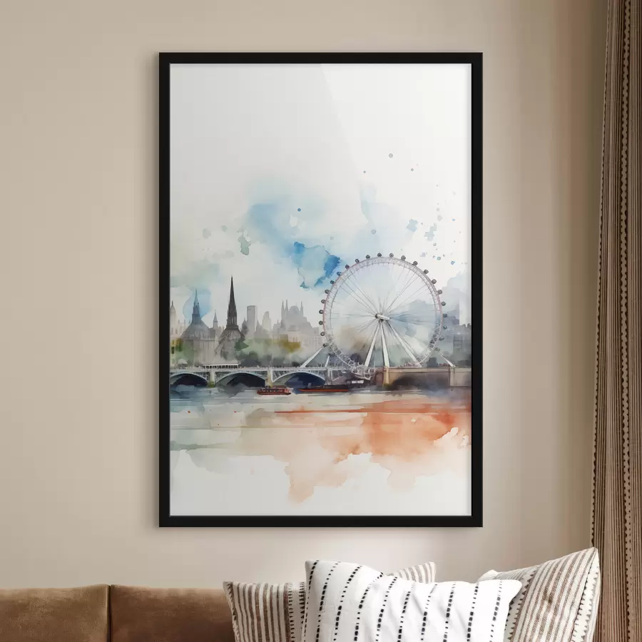 Fototapeedid Londoni maastik f47681