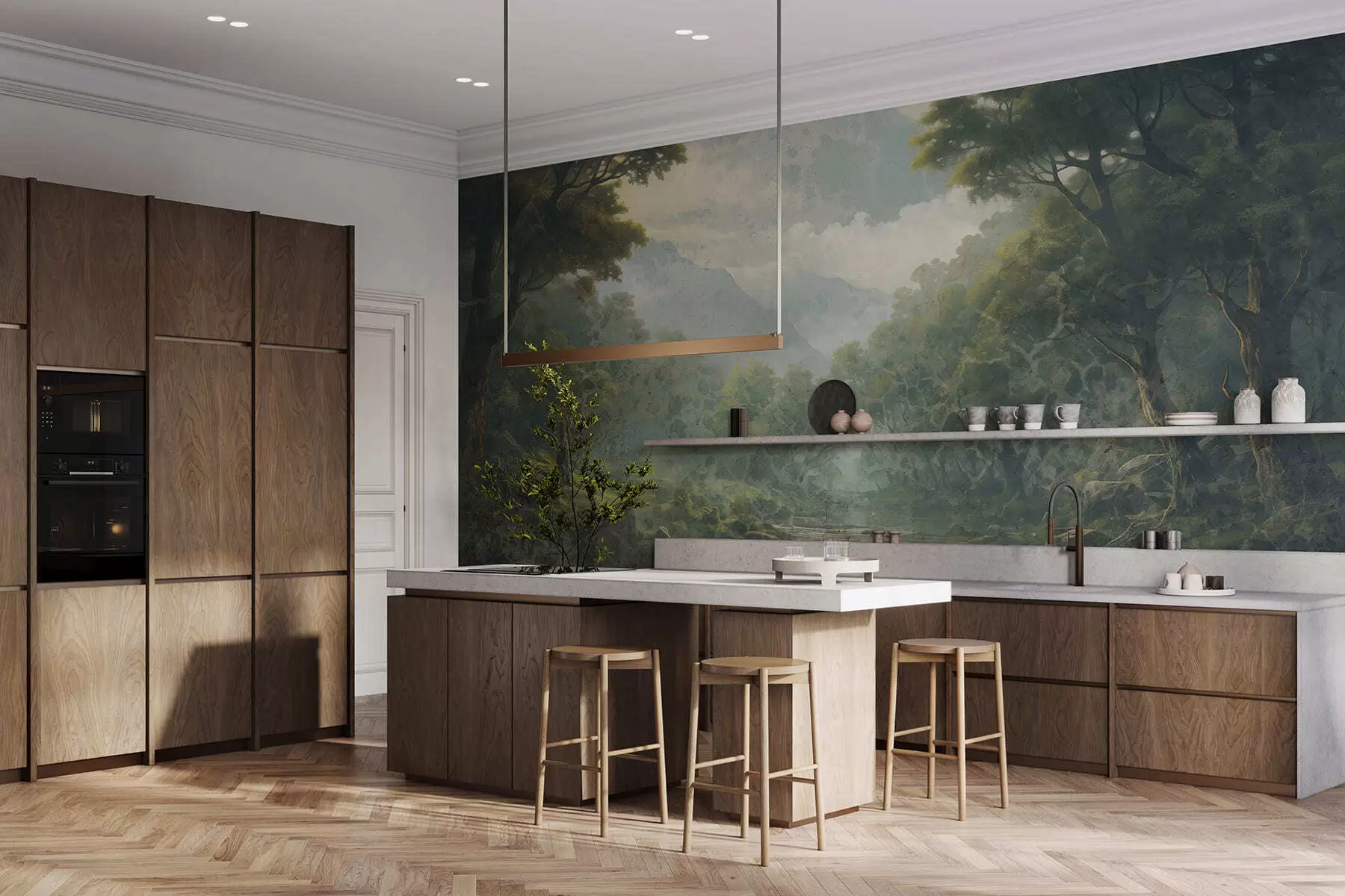 Fototapeedid Metsa vaikus w05171