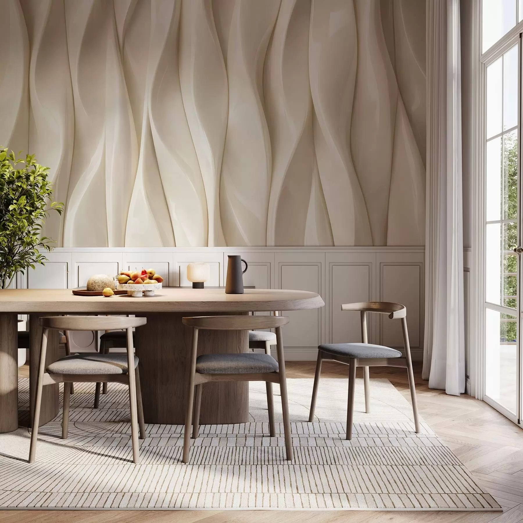 Fototapeedid Vertikaalne rütm w05181