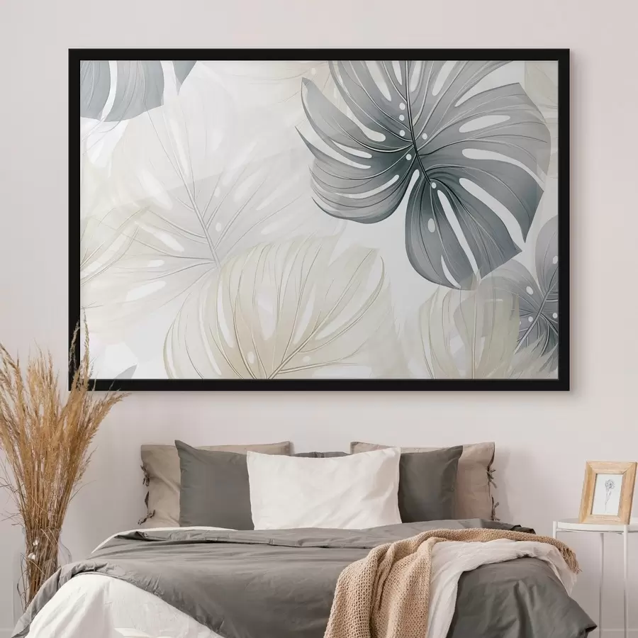 Fototapeedid Troopilised lehed f47698