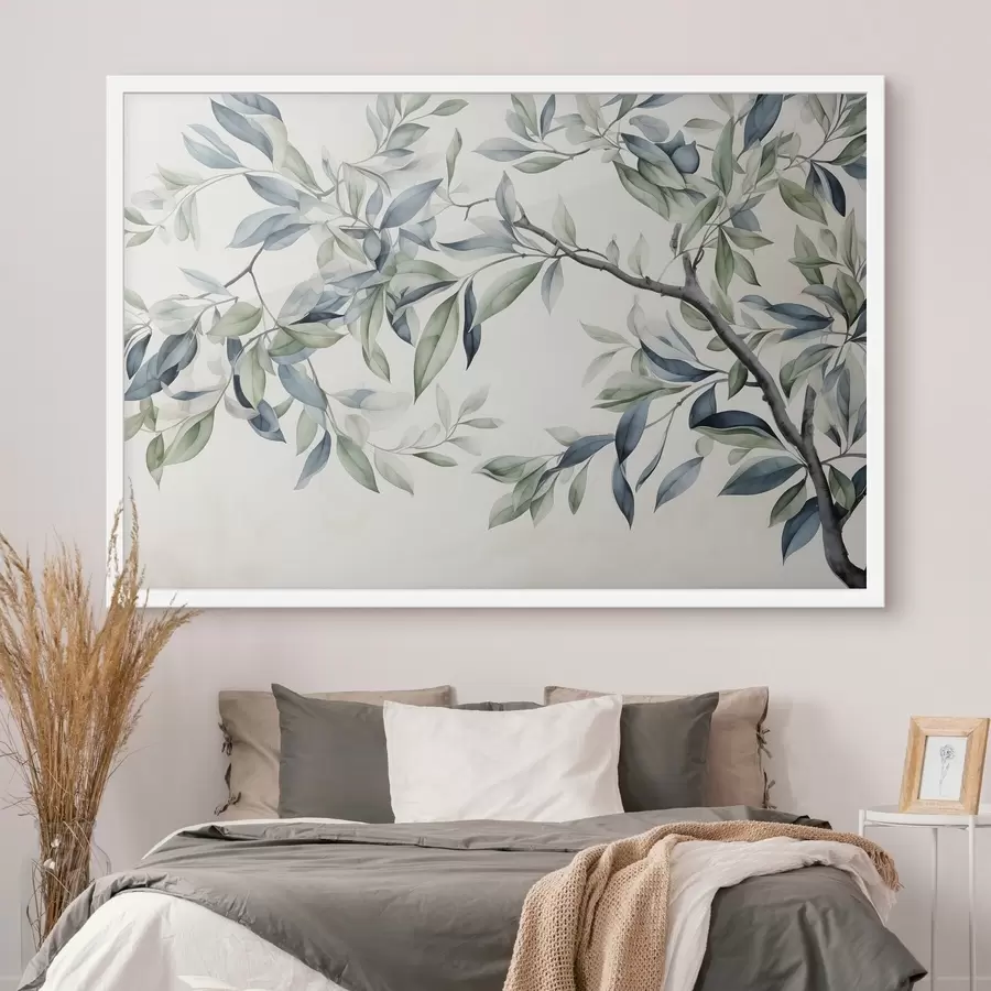 Fototapeedid Puuoks, akvarellmaal f47704