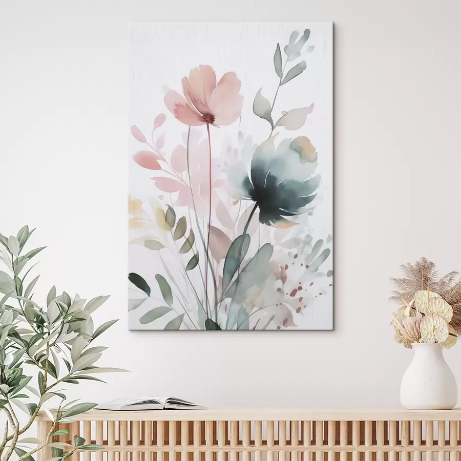 Pilt Taimestiku imitatsioon akvarell s47725