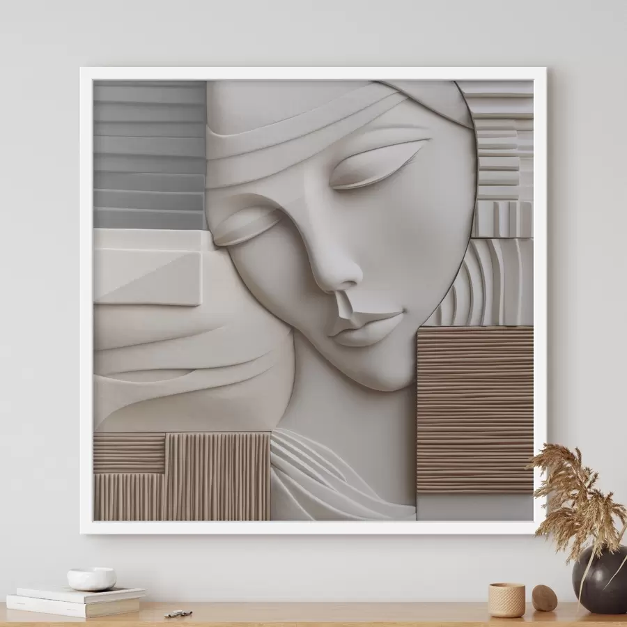 Fototapeedid Abstraktne portree f47709