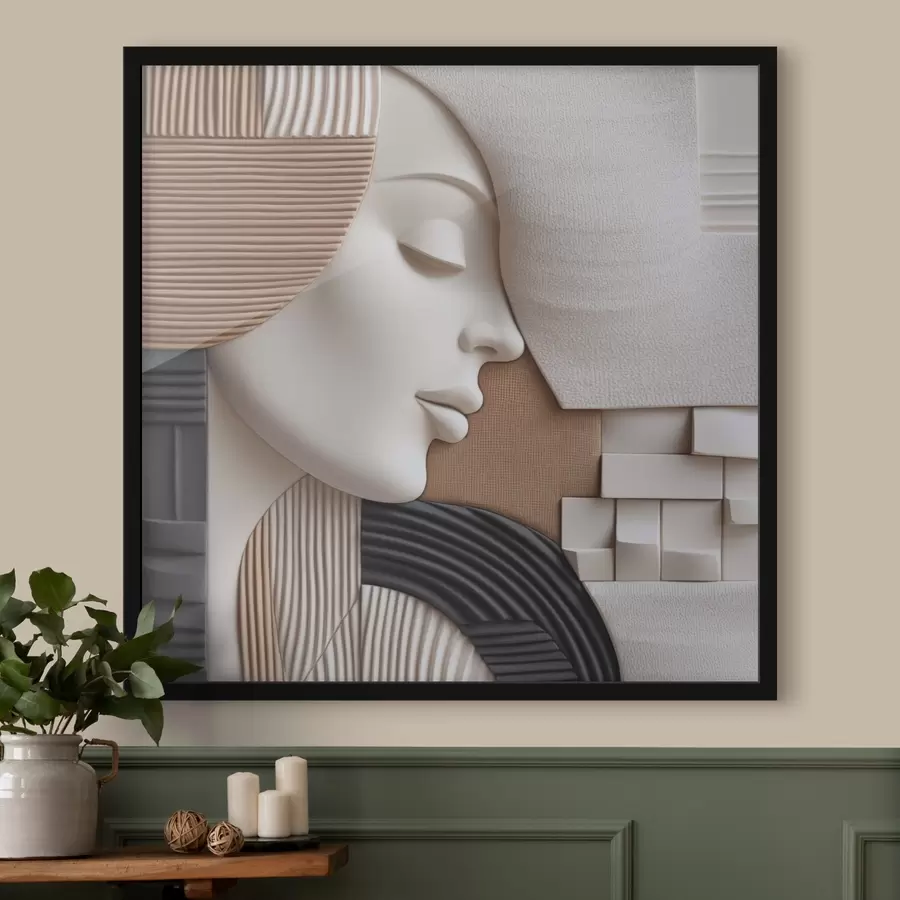 Fototapeedid Abstraktne portree f47710