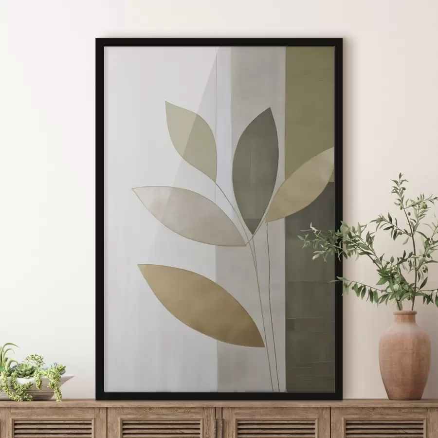 Fototapeedid Abstraktsioon lehtedega f47713