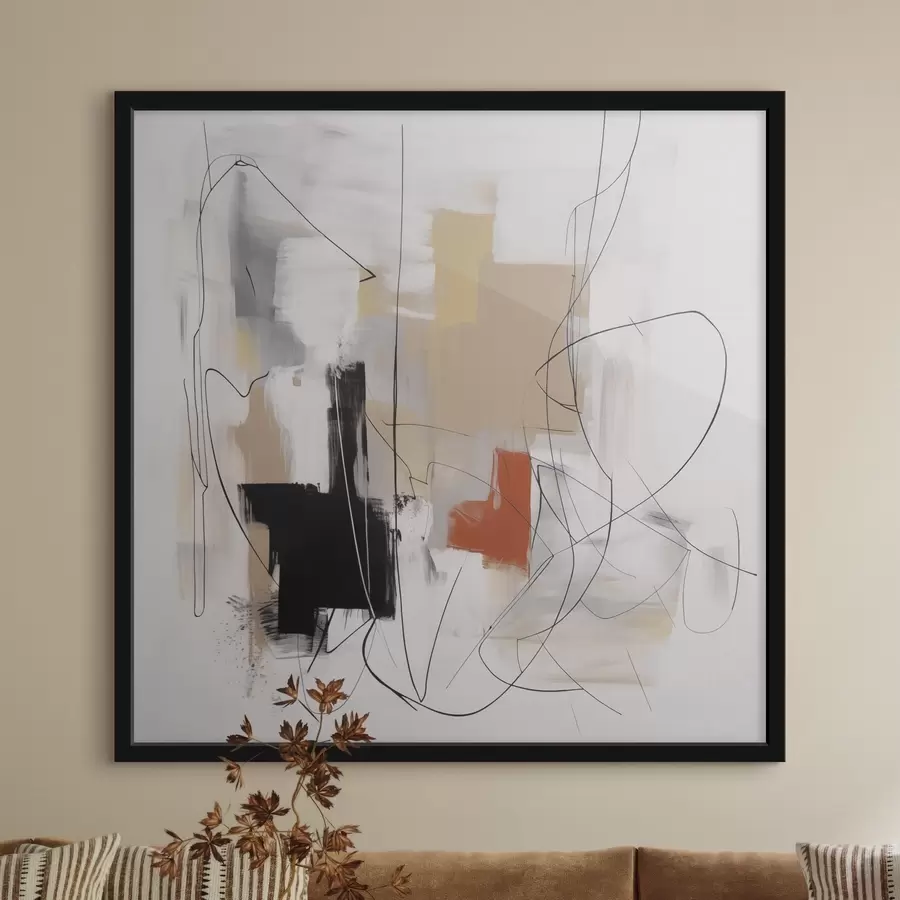 Fototapeedid Kaootiline abstraktsioon f47723