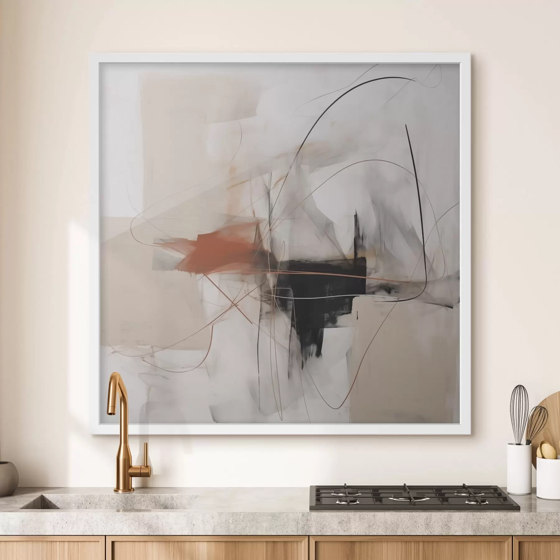 Fototapeedid Kaootiline abstraktsioon f47724