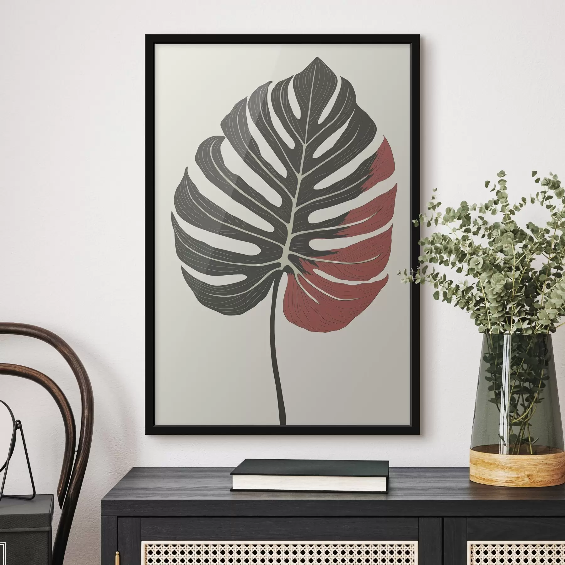 Fototapeedid Troopiline leht f47727