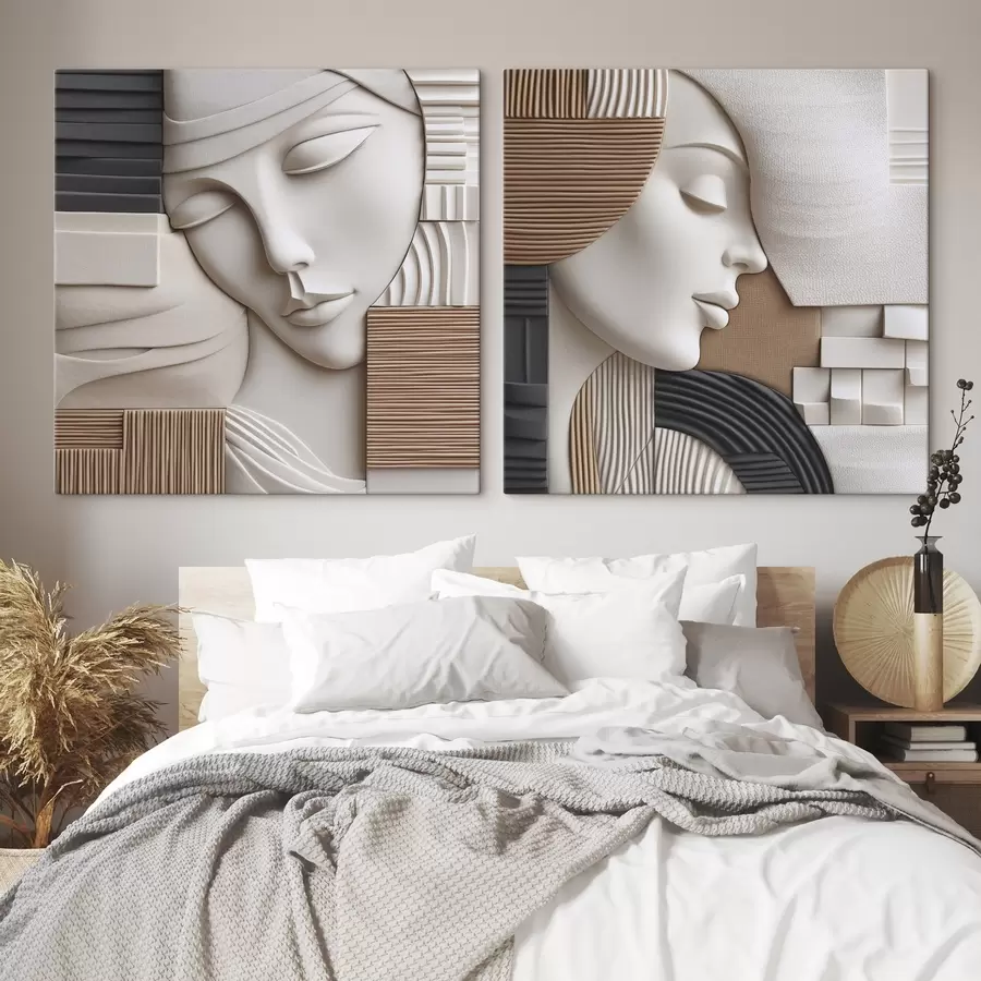 Pilt Abstraktne portree m01289